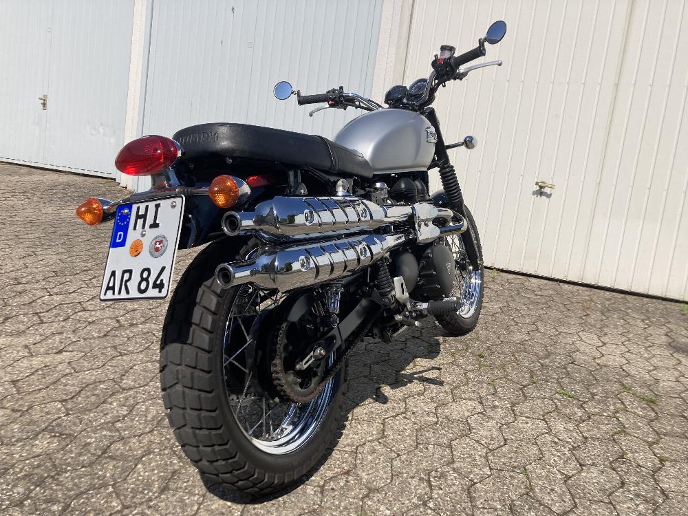 Motorrad verkaufen Triumph Scrambler 900 Ankauf